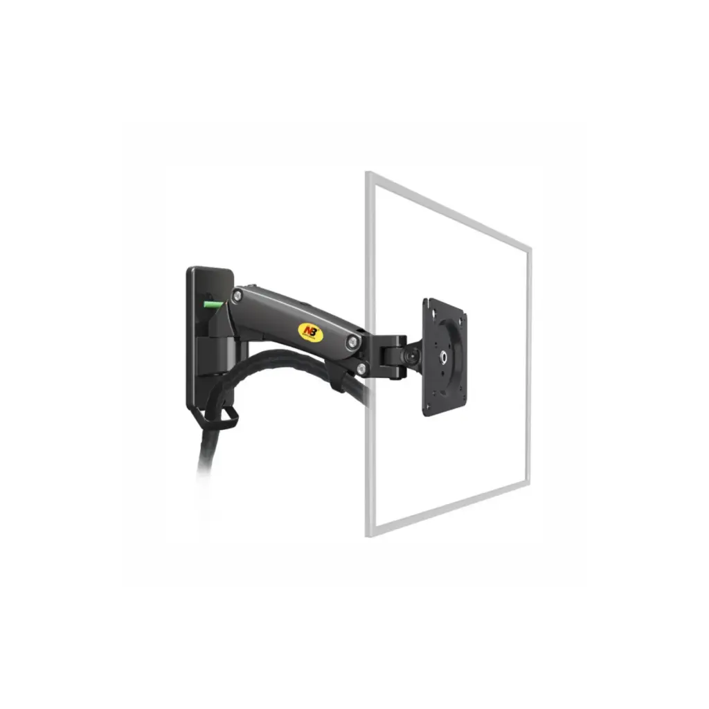 Bracket Hidraulico Pared para uso en 1 Monitor Hasta 17" - 27" F120 North Bayou