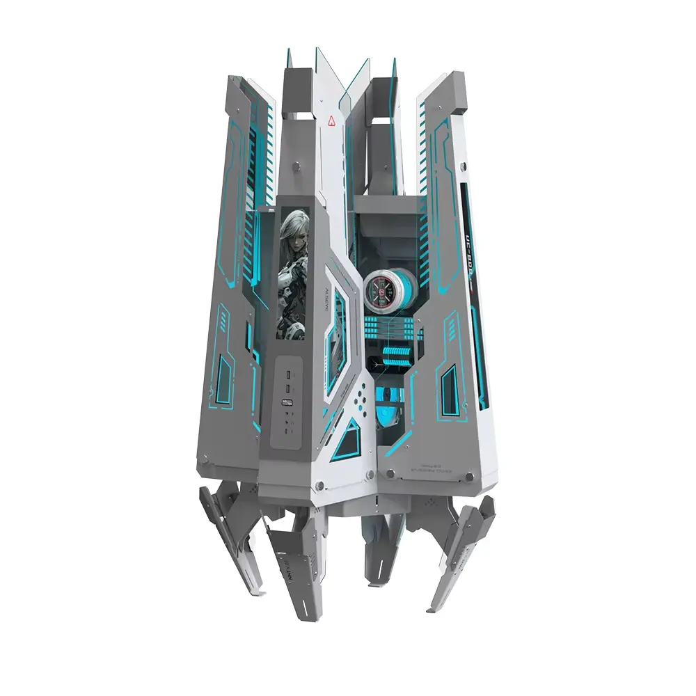 Computadora de Escritorio Alseye StarArk Blanco AS.07.0258 Ryzen 9 7900X/64GB DDR5/2TB SSD/MSI Gaming Trio RTX 5070  12GB/W11P