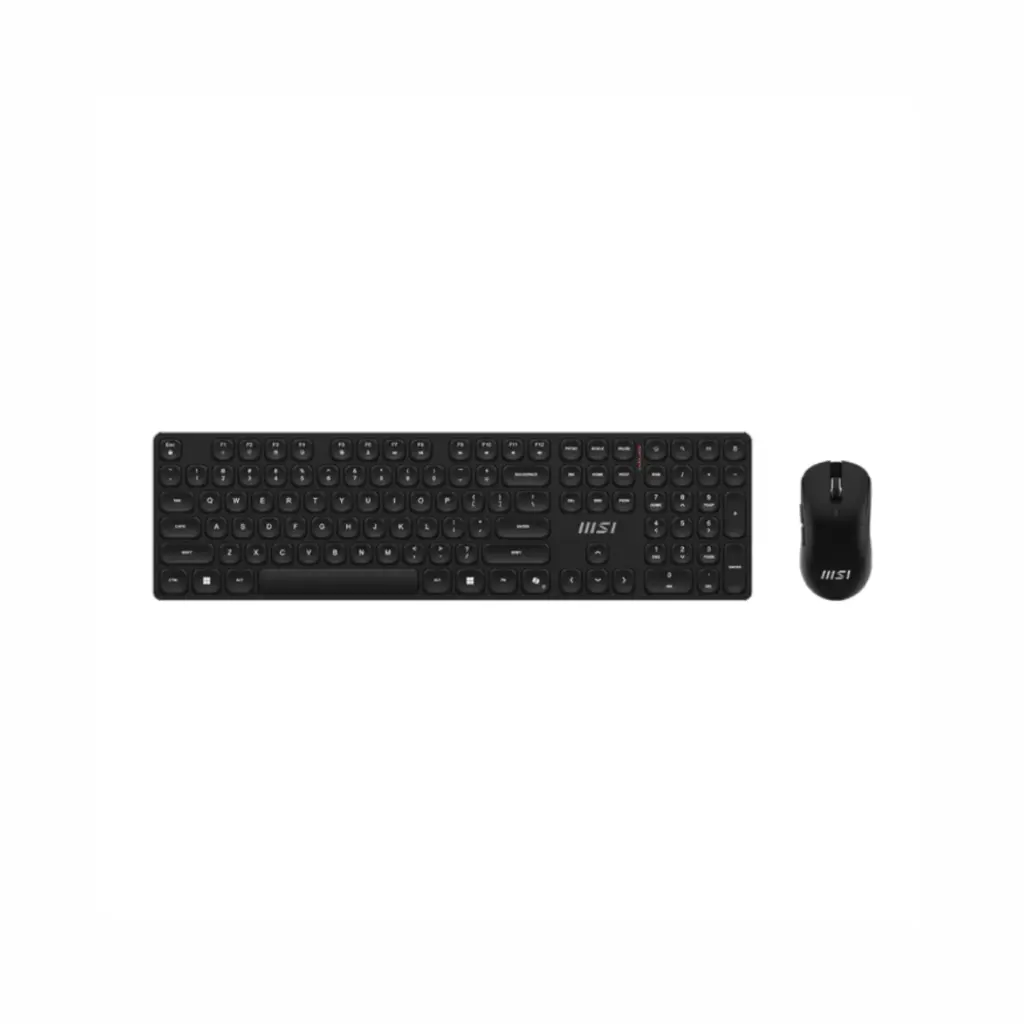 Kit de Teclado y Mouse Inalambrico MSI FORGE K210 W Español S11-43LS201-Y92 Negro
