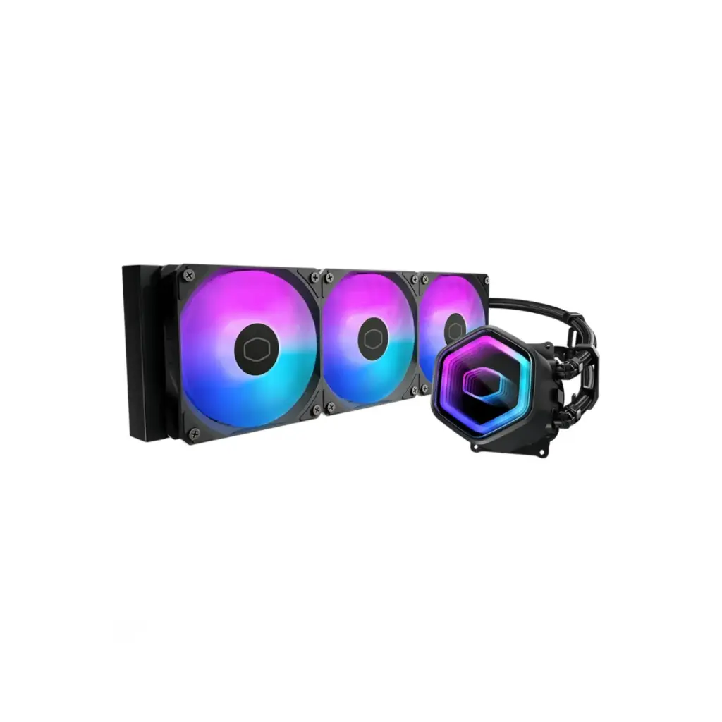 Sistema de Enfriamiento Liquido Cooler Master MASTERLIQUID 360 CORE II 360MM AM4/AM5 Y LGA 1851 / 1700 COMPATIBLE Negro