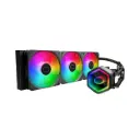 Sistema de Enfriamiento Líquido ARGB Cooler Master MasterLiquid 360 Core II | 360mm LGA1851 AM4/AM5 Negro MLW-D36M-A18PA-R1
