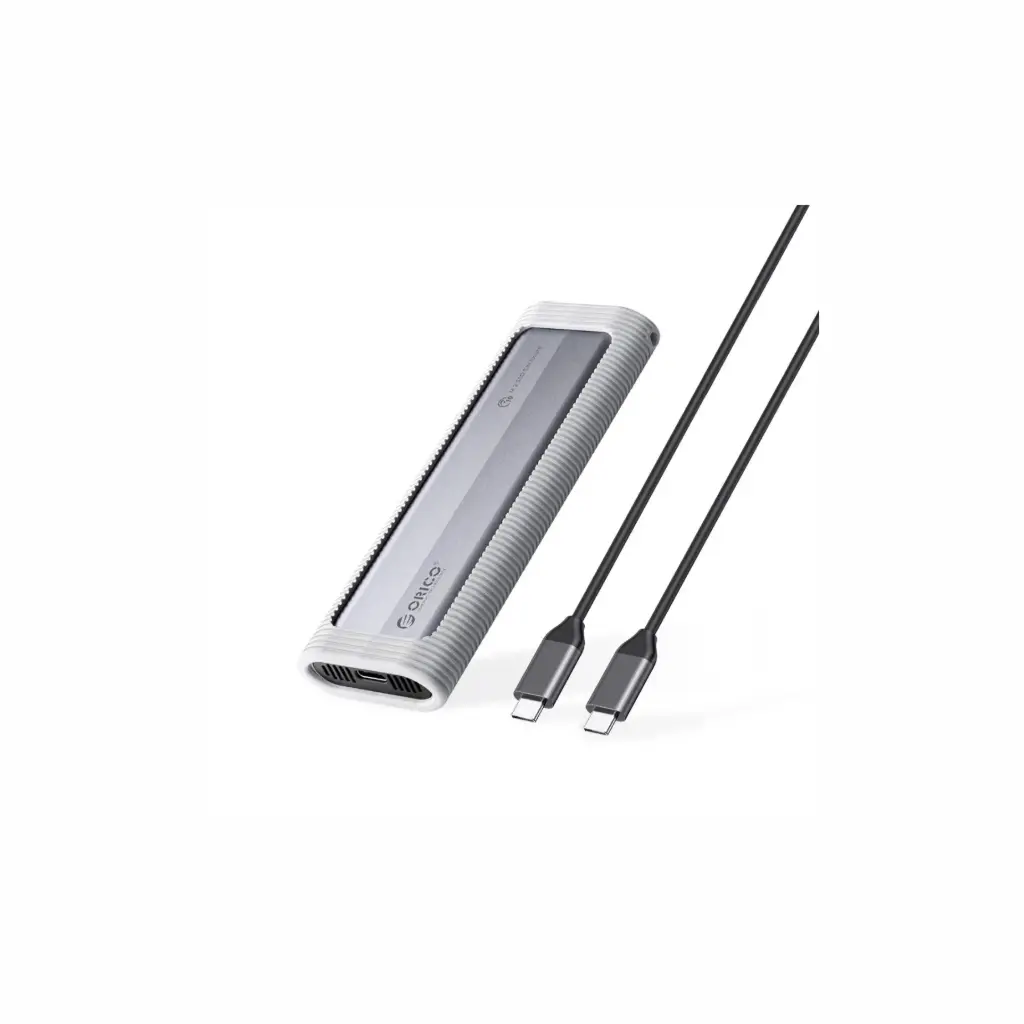 Caja M.2 NVME SSD USB-C/USB-C Orico AXM2S-G2-GY-BP Gris