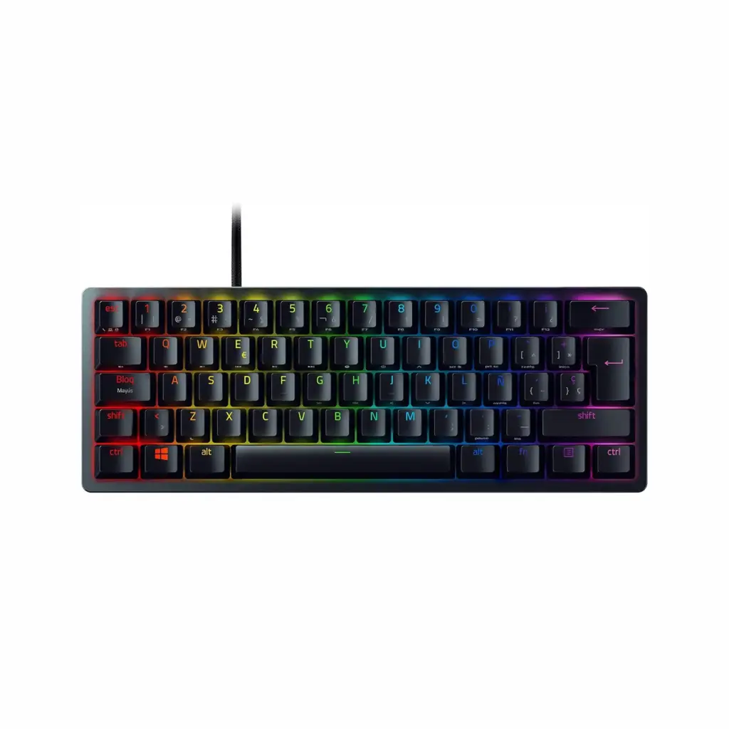 Teclado USB Razer Huntsman Mini Purple RZ03-03392900-R311 Español