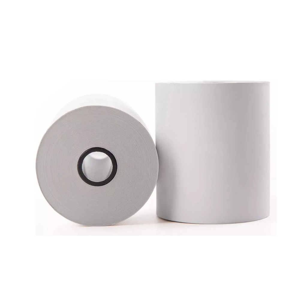 Papel POS Termico 3 1/8'' x 60M en Rollo Negro 5 Pack