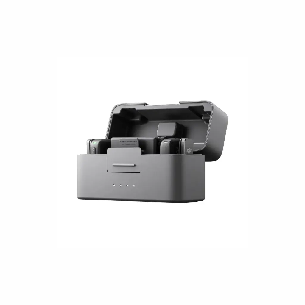 Microfono Inalambrico DJI Mic Mini 2 TX + 1 RX + Estuche de Carga DMMT01