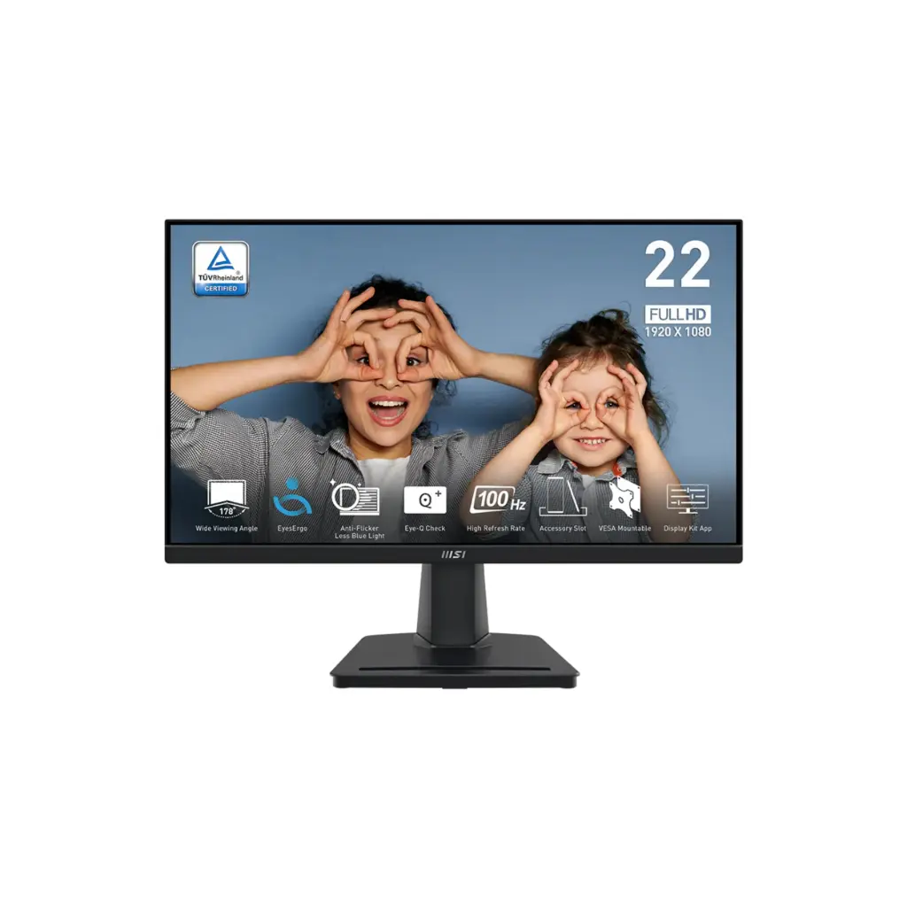 Monitor LED 22" MSI PRO MP225V HDMI/VGA 100HZ 9S6-3PE0CM-020