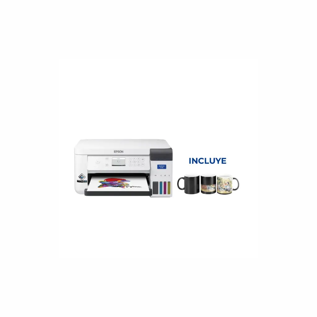 OFERTA ABRIL 2026 04 - Impresora Epson SC-F170 SureColor Sublimacion Wifi N/D + Tazas Magicas