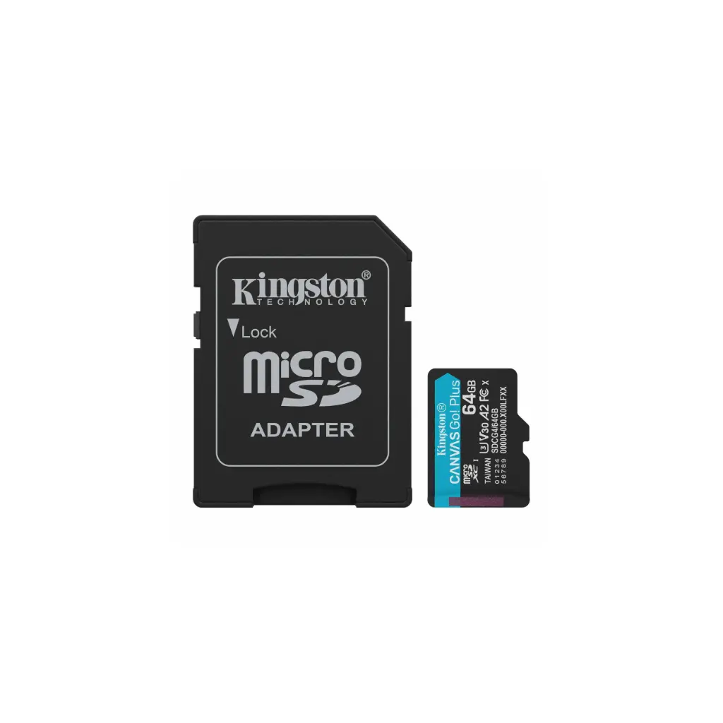 Memoria Micro SD 64GB Kingston Clase 10 Canvas SDCG4/64GB