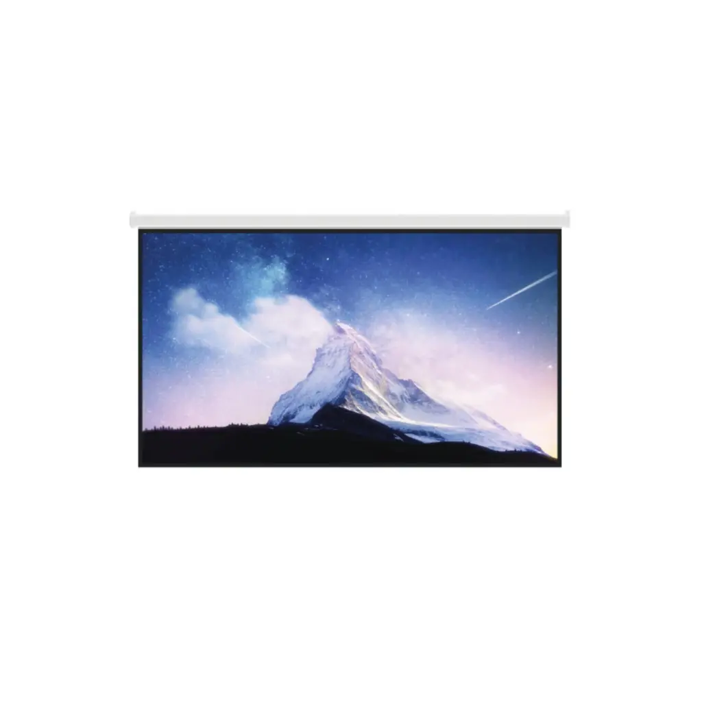 Pantalla Proyector 100" Pared Manual Klip Xtreme KPS-313 16:9 Matte White