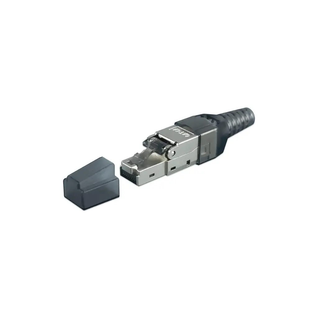 Terminal RJ45 Cat6 Vorttek Blindado Toolless T568A | T568B