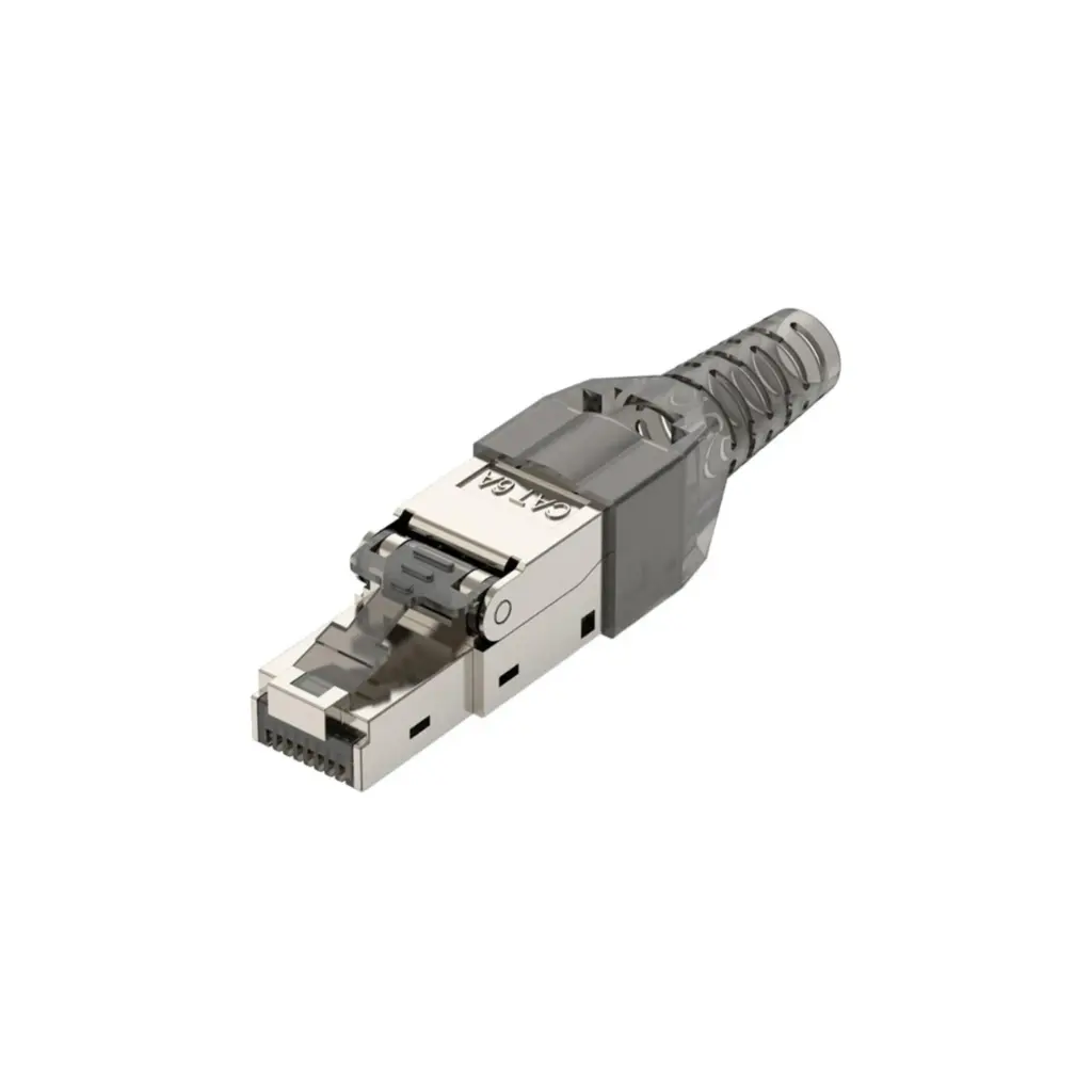 Terminal RJ45 Cat6 Vorttek Blindado Toolless T568A | T568B