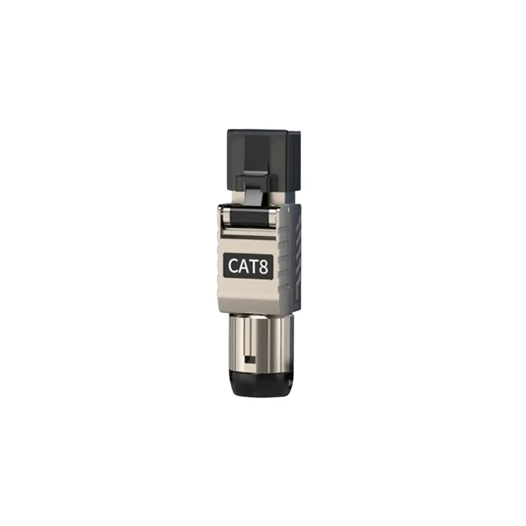 Terminal RJ45 Cat8 Vorttek Blindado Toolless T568A | T568B
