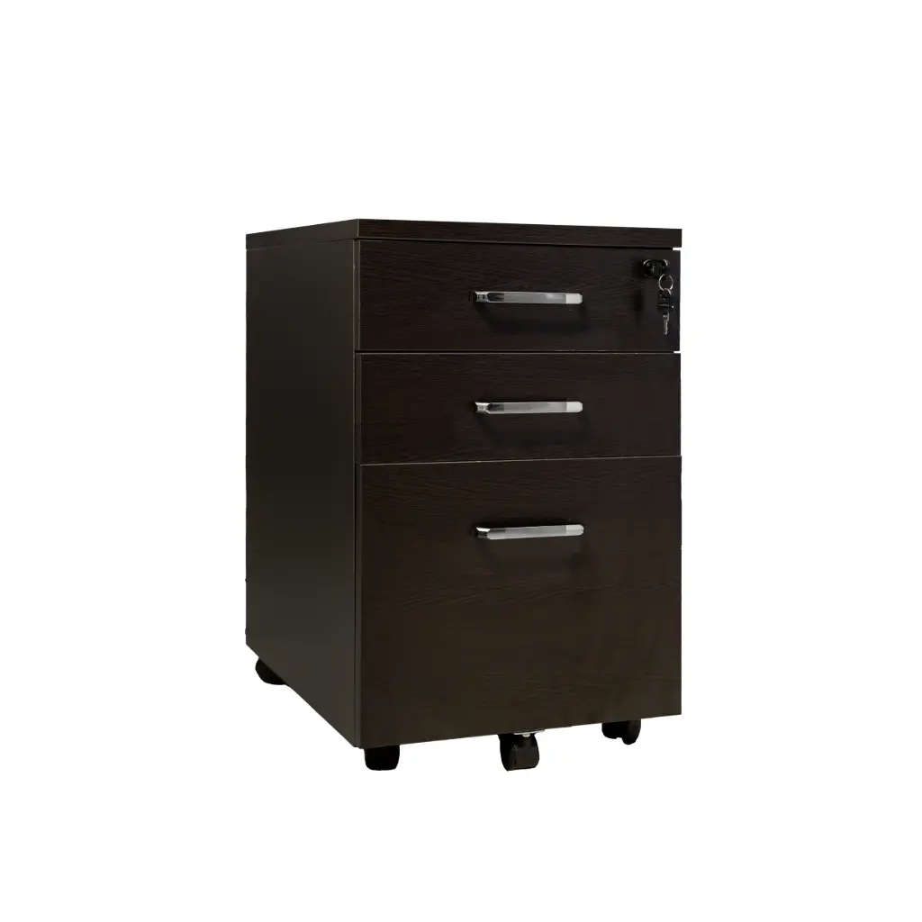 Gavetero P4050 | 400 x 500 x 640 | Melamina Cafe Oscuro