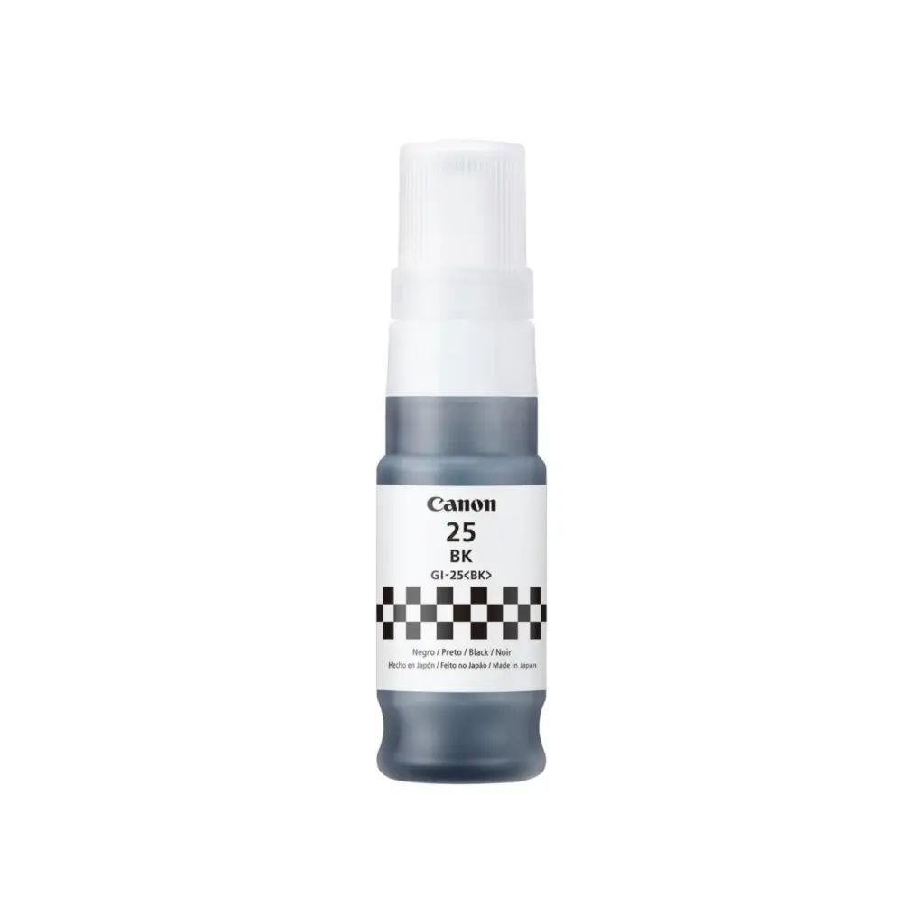Bote de Tinta Original Canon GI-25BK Negro