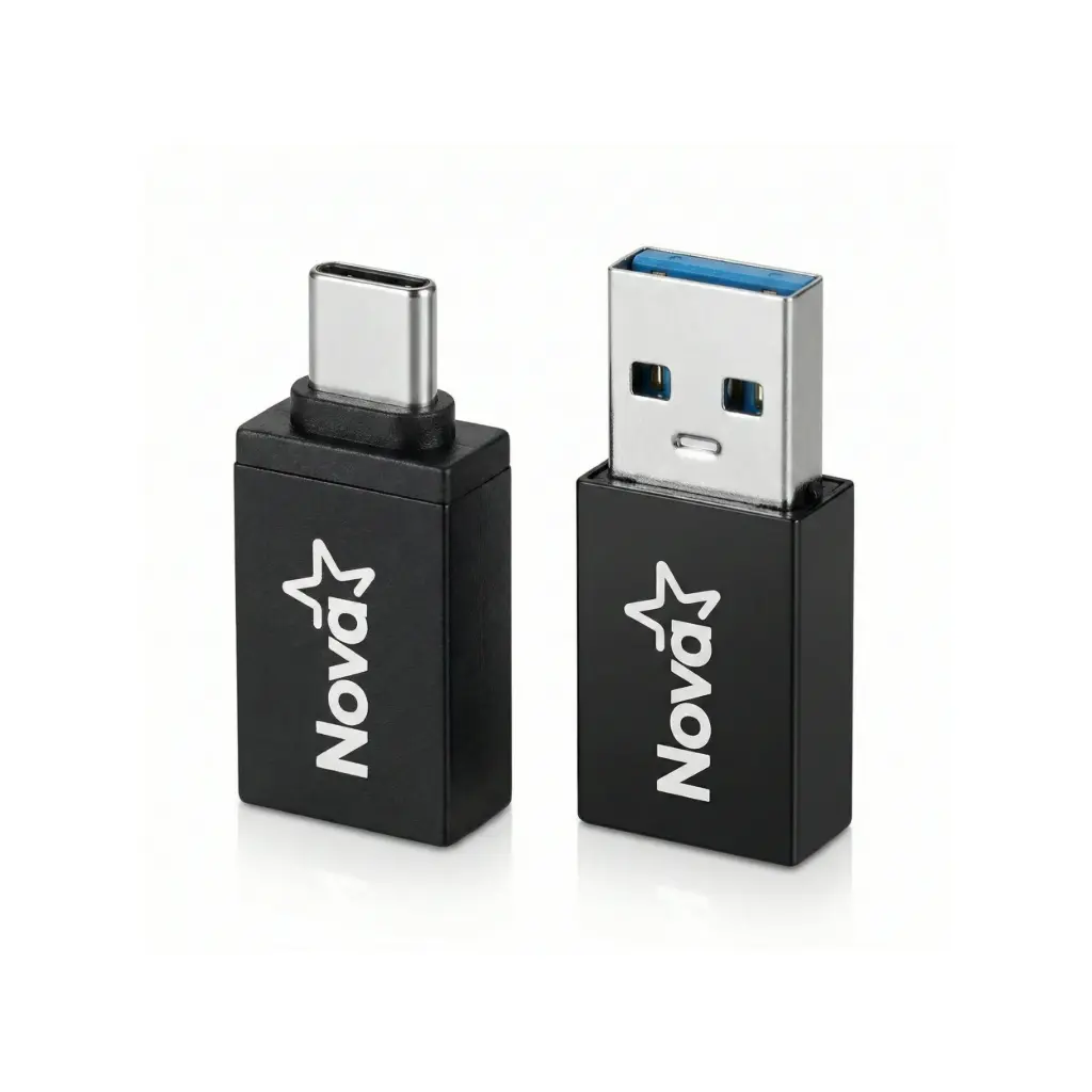 Adaptador USB-A a USB-C | USB-C a USB-A OTG NOVA FADOTG01