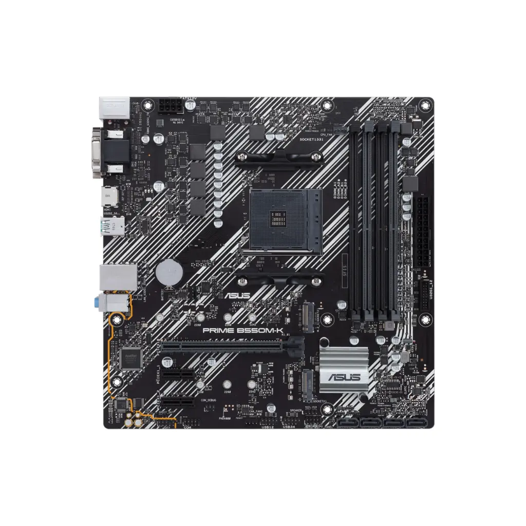 Tarjeta Madre Micro ATX AM4 Asus Prime B550M-K DDR4 | 90MB14V0-M0EAY0