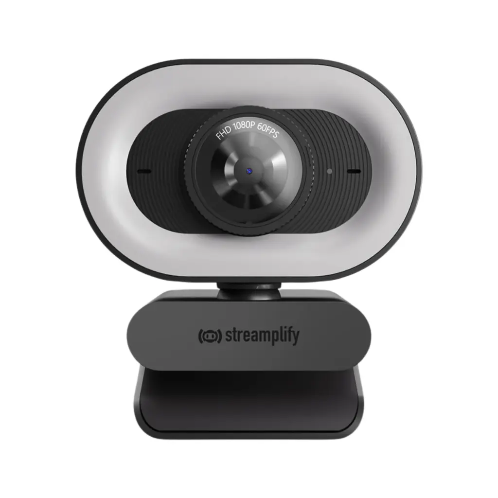 Camara WEB USB-A Streamplify CAM-PLUS-FHD-2M60-BK 1080P FULL HD