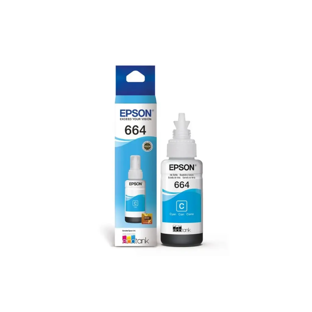 Bote de Tinta Epson Cyan T664220 L200