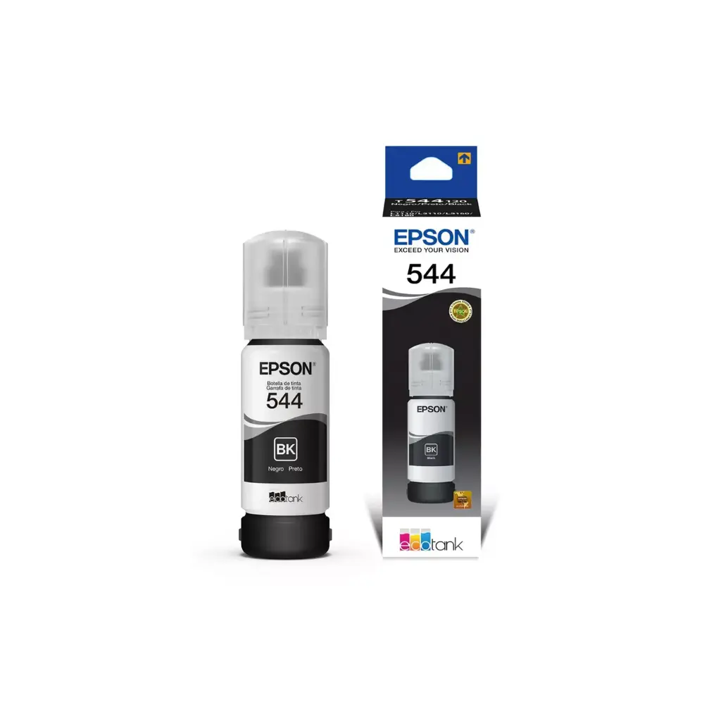Bote de Tinta Epson Negro T544120 L3110 65ml Ultrachrome