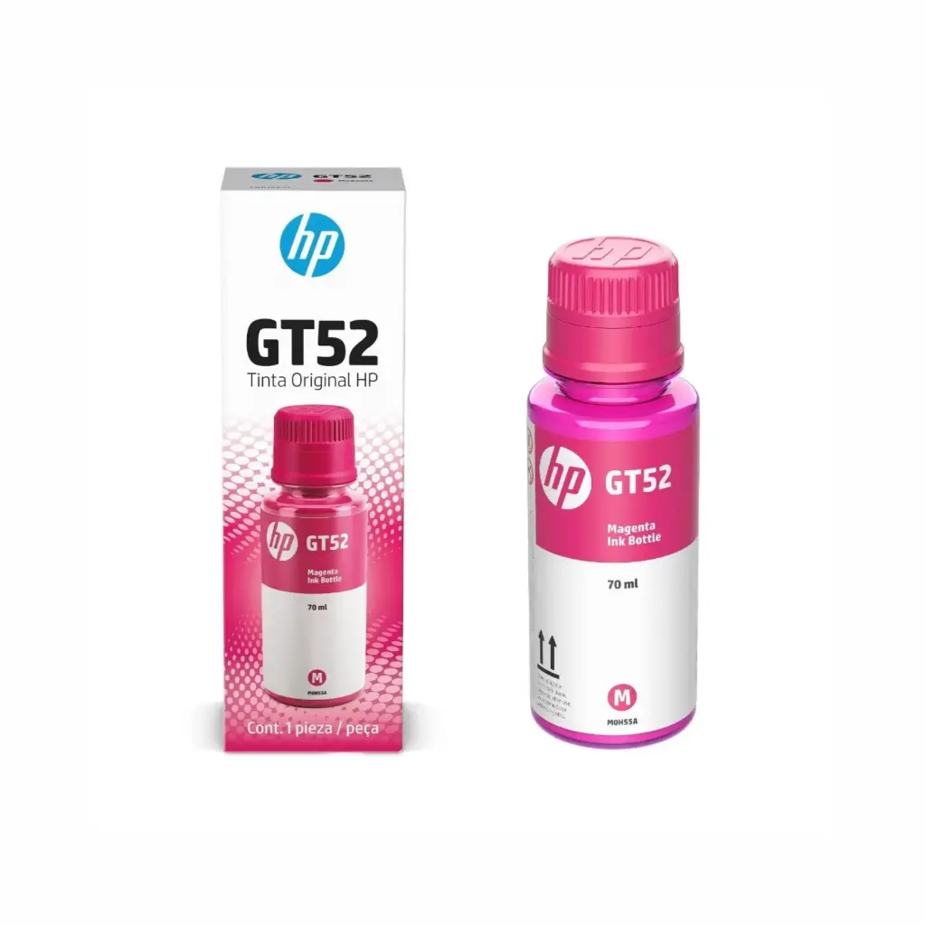 Bote de Tinta HP GT52 Ink Tank 415 515 530 Magenta M0H55AL