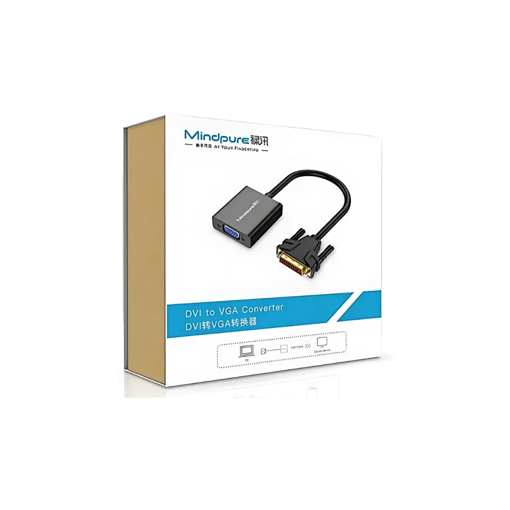 Convertidor de Video DVI a VGA Mindpure LX10224
