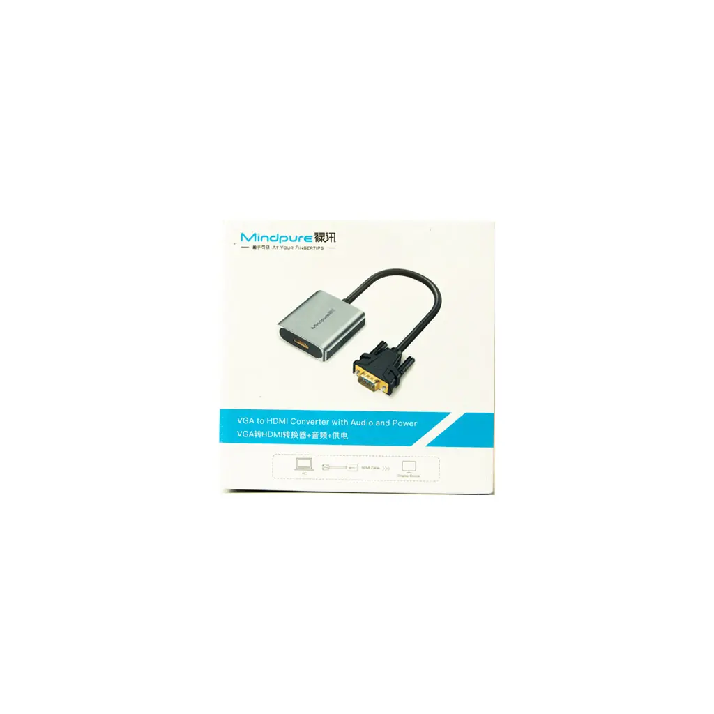 Convertidor de Video VGA a HDMI Mindpure LX10225