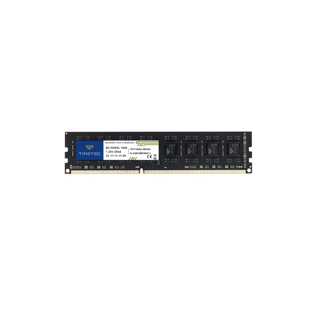 Desktop 8GB DDR3L 1600MHz Timetec 75TT16NUL2R8-8G