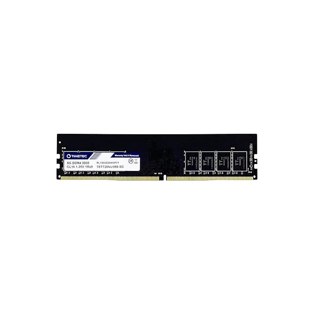 Desktop 8GB DDR4 3000MHz. Timetec 75TT30NU1R8-8G LIQUIDACION