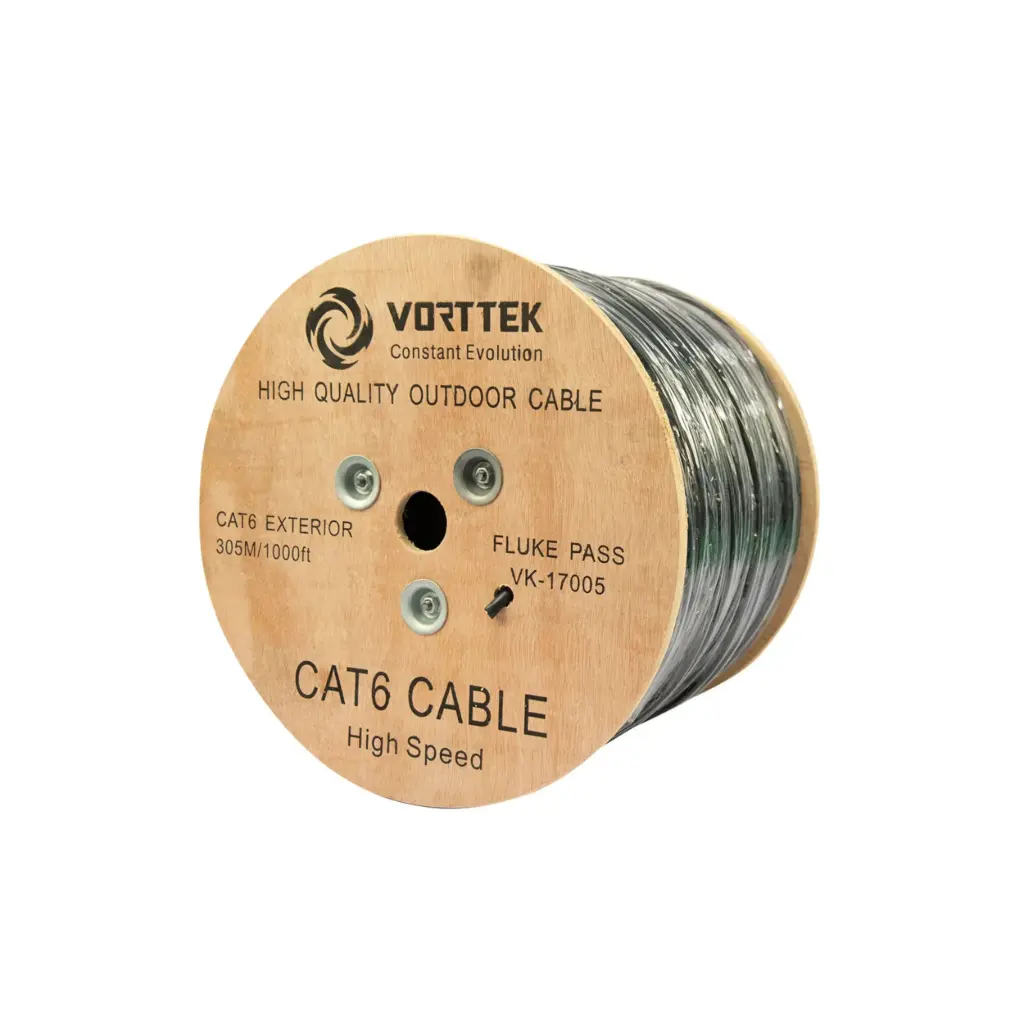 Caja de Cable UTP Exterior Cat6 Vorttek VK-17005 NTG