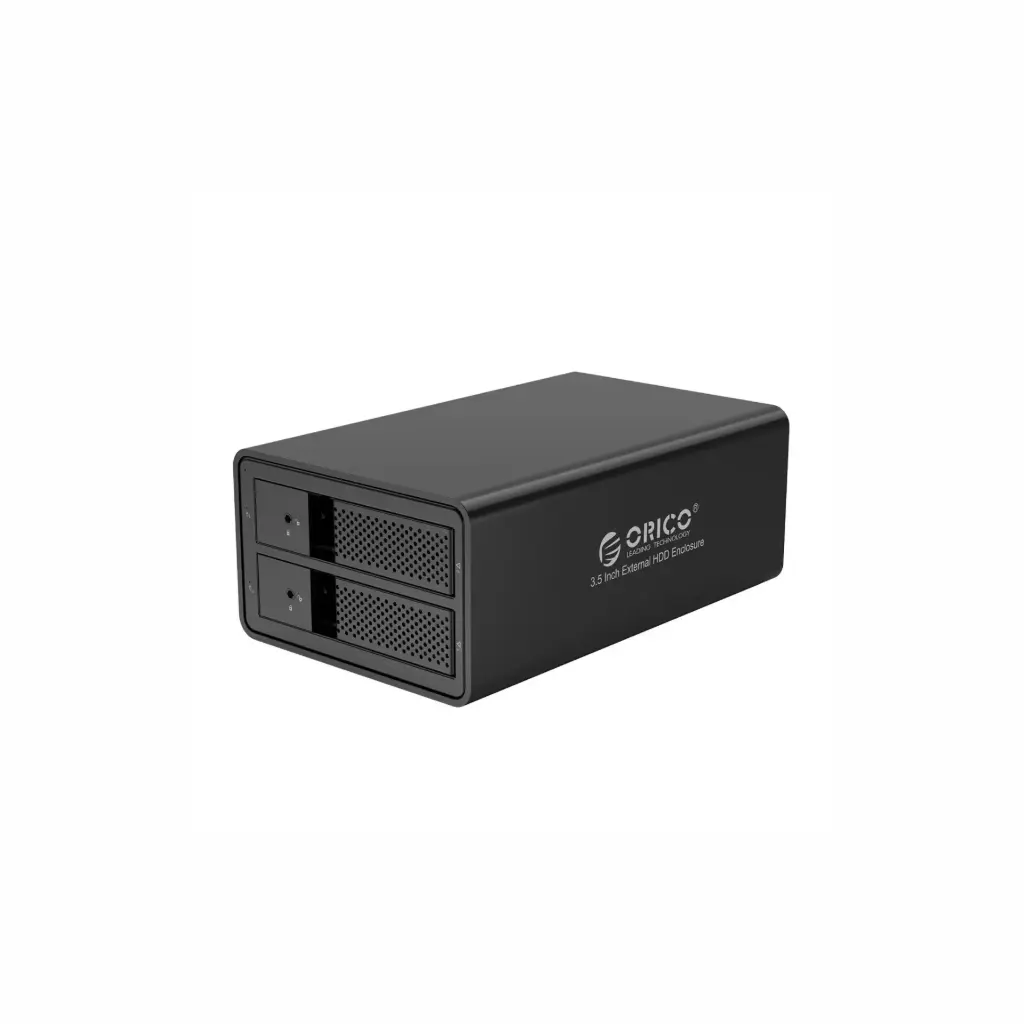 Caja SATA 3.5" Dual RAID 3.0 Orico 9528RU3-US-BK-BP