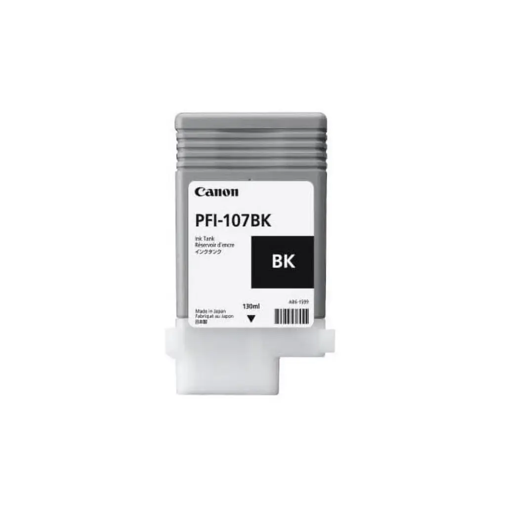 Cartucho Original Canon PFI-107BK Negro 130 ML
