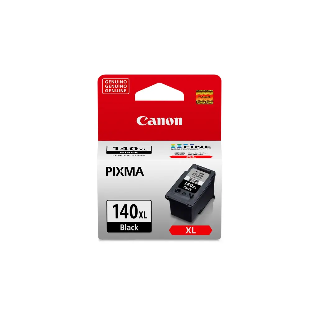 Cartucho Original Canon PG-140XL Negro  N/D