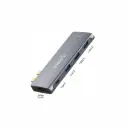 HUB USB-C a 3 USB 3.0/USB-C Orico 2CT-5H-GY-BP