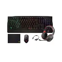 Kit Gamer Eagle Warrior Rhino 5 + 1 Tec+Mouse+Audifono+Pad+Adap 3.5