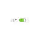 Memoria USB 128GB 3.2 Gen 1 Adata AUV320-128G-RWHGN Blanco/Verde