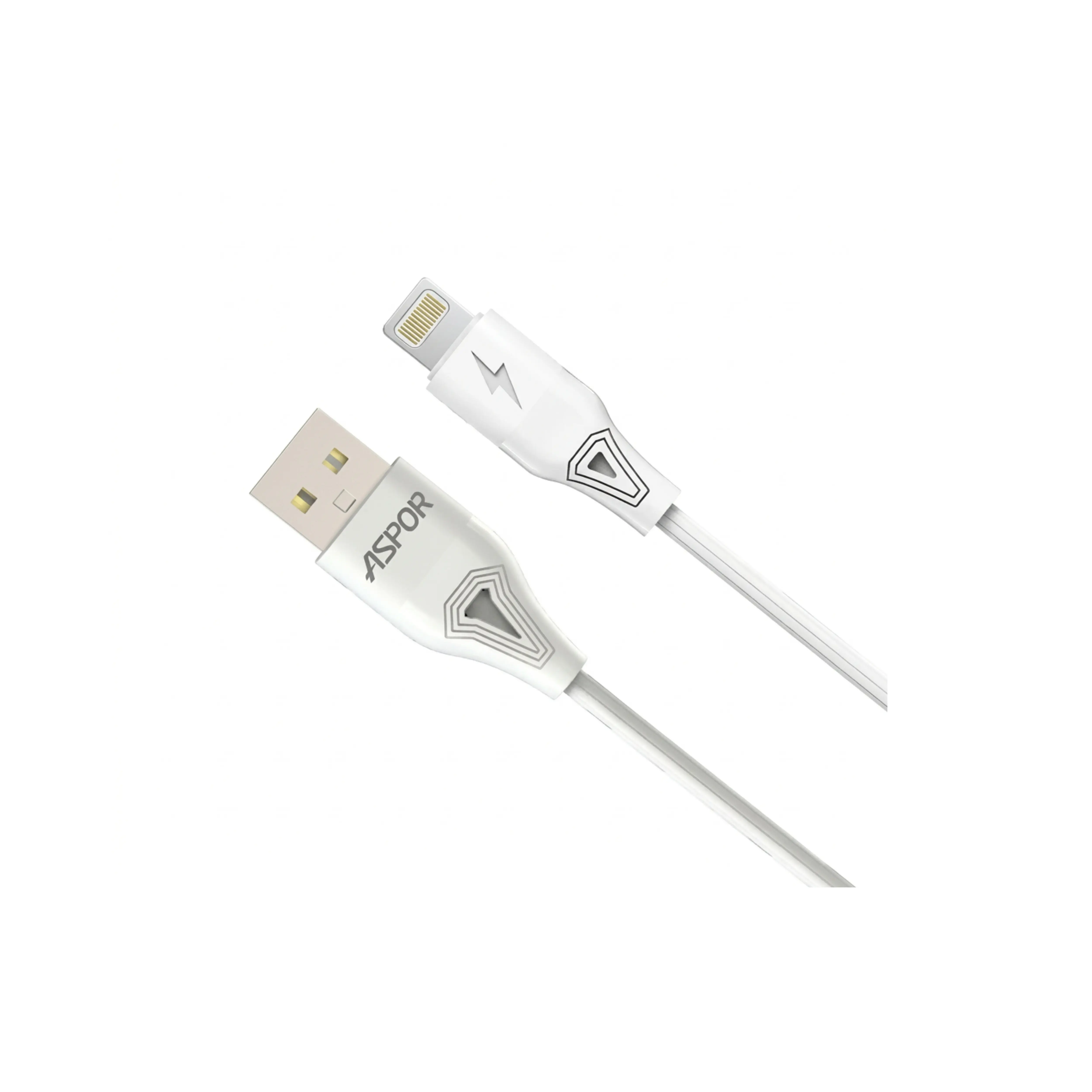 Cable USB a Lightning Aspor AC-06 1M