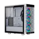 Case P/Computadora Corsair ICUE 465X RGB Blanco CC-9011189-WW - ULTIMA PIEZA  