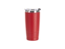 Vaso Spectra Acero Inoxidable Rojo 20oz/600ml Tapa Transparente para grabado Laser SP40PS-600RD