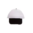 Sub/ Gorra para Sublimacion Blanca/Negro SP01-PBK