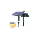 S/Tira Solar LED Exterior 10mts MJ-SM100 100W Calida