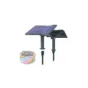 S/Tira Solar LED Exterior 20mts MJ-SM200C 200W RGB