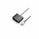 Adaptador USB-A 2.0 a SATA 2.5/3.5 Orico UTS1-2AB-03-BK-BP Negro