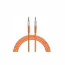Cable de Audio 3.5mm Macho 5 metros Orico AXZ-50-OR-BP Naranja
