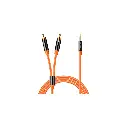 Cable de Audio 3.5mm Macho a 2RCA 5 Metros Orico AXRM-50-OR-BP Naranja