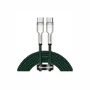 Cable USB-C a USB-C Baseus Cafule Series Metal CATJK-D06 2m Verde