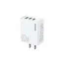 Cargador de Pared Wekome WP-U63 2 USB-C 1 USB USB 40w Blanco