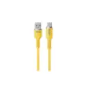 Cable USB a USB-C Wekome WDC-09a 6A Amarillo
