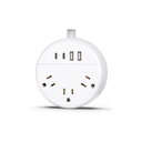 Estacion de Carga NTONPOWER OSP-3A2U2C-US-XZ-WH-4.6M-EP 3 Conector 110v + 2 USB-A + 2 USB-C Blanco