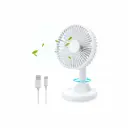 Ventilador de Escritorio Recargable PHIXERO YT-N1-WH-BP Blanco