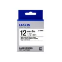 Etiqueta Epson LK-4WBN 1/2'' LW-400
